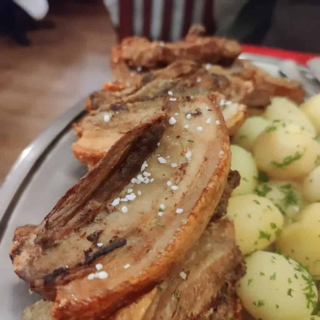 Flæsken på Restaurant Klubben