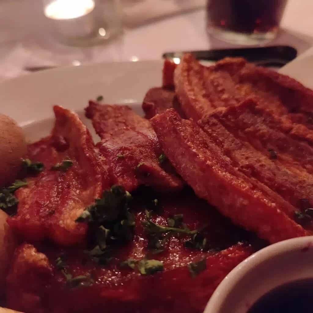 Flæsken på Restaurant Vita