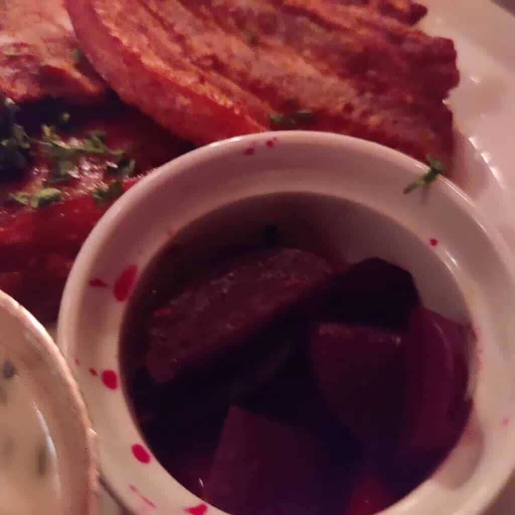 Tilbehører på Restaurant Vita