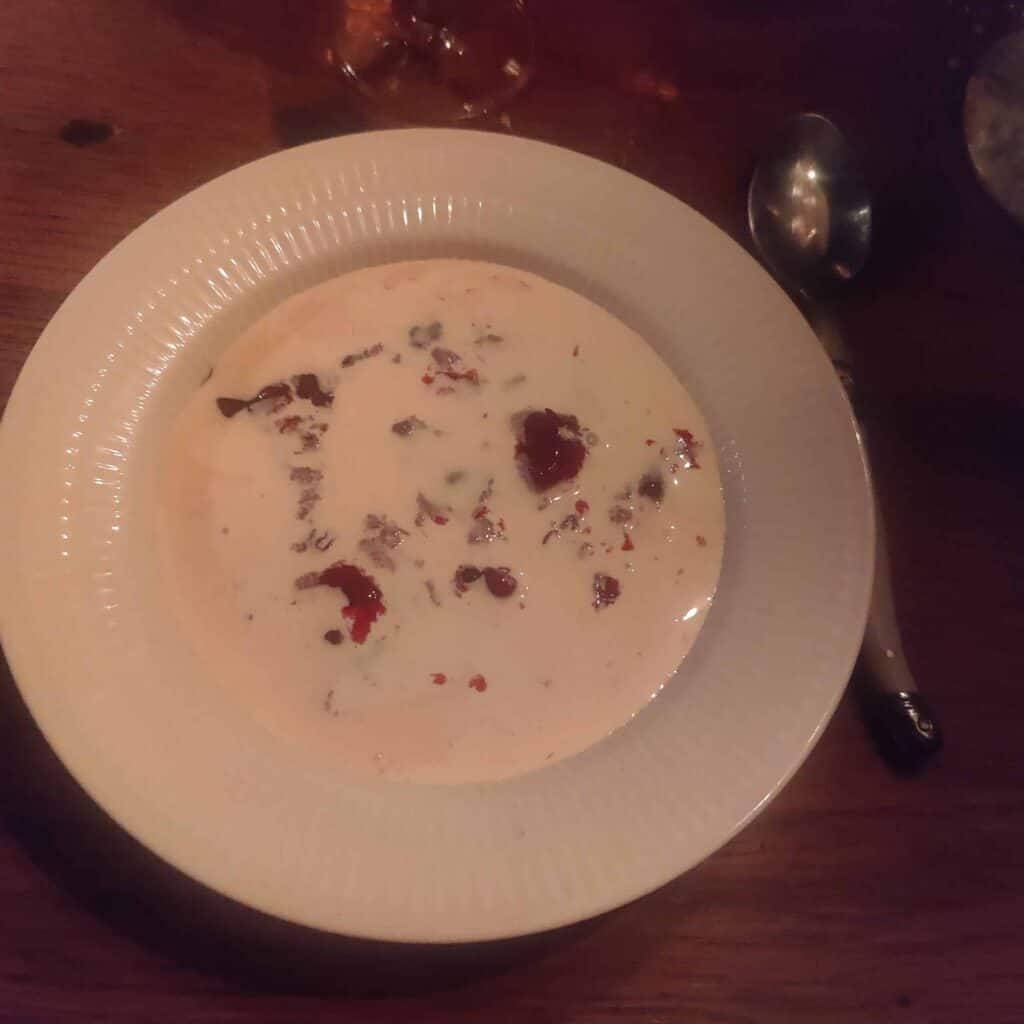Desserten på Guldkroen