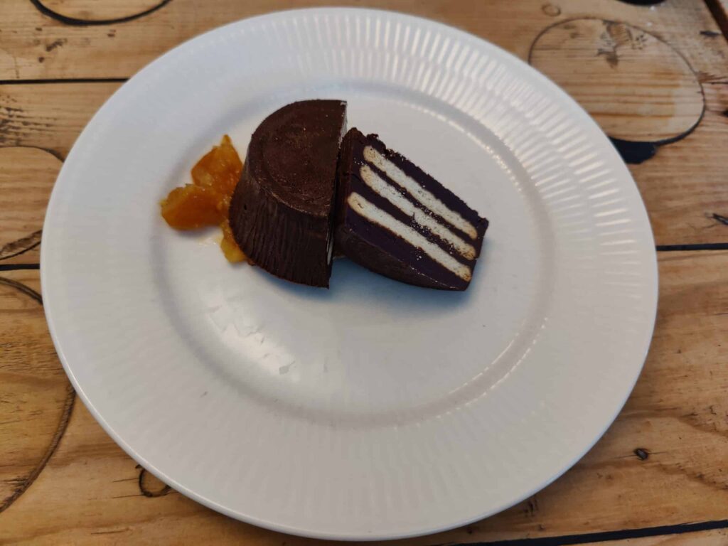 Desserten hos Restaurant 1733