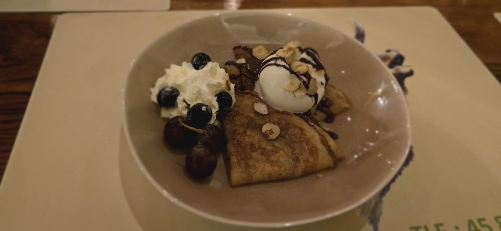 Desserten hos Restaurant Fortunen