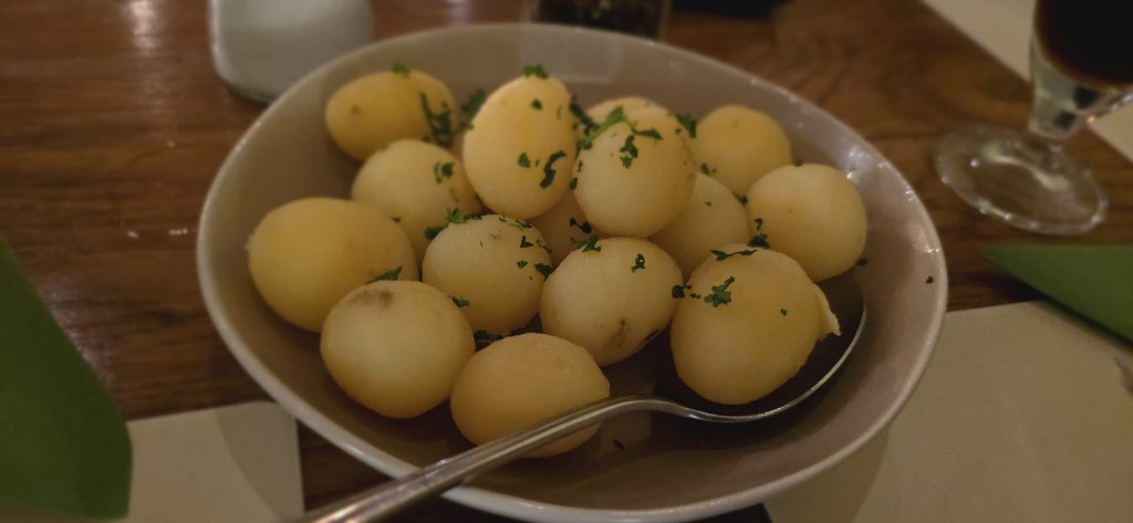 Kartoflerne hos Restaurant Fortunen
