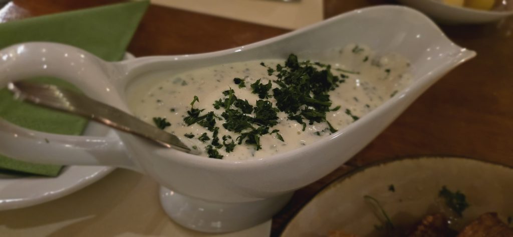 Sovsen hos Restaurant Fortunen