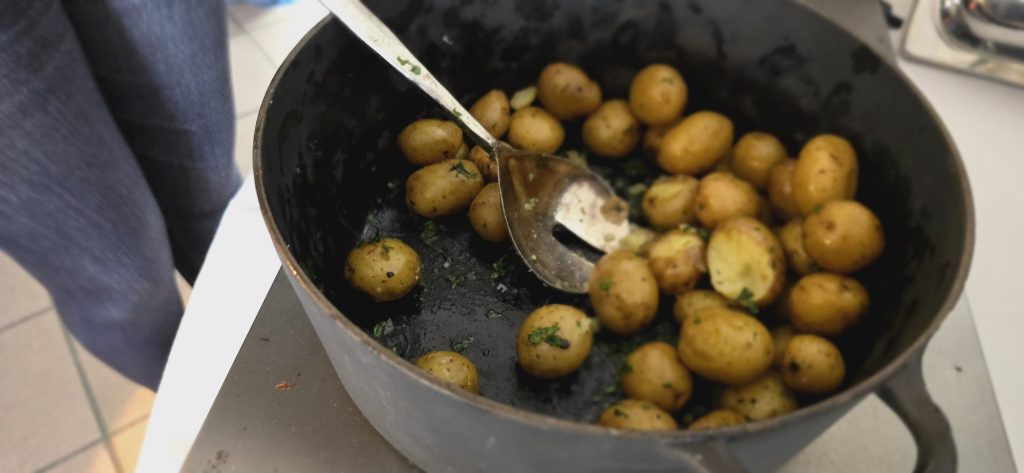 Kartoflerne hos Restaurant Lerbækgaard