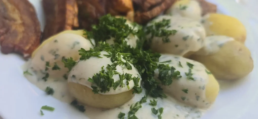 Kartofler hos Restaurant Hvide Hest