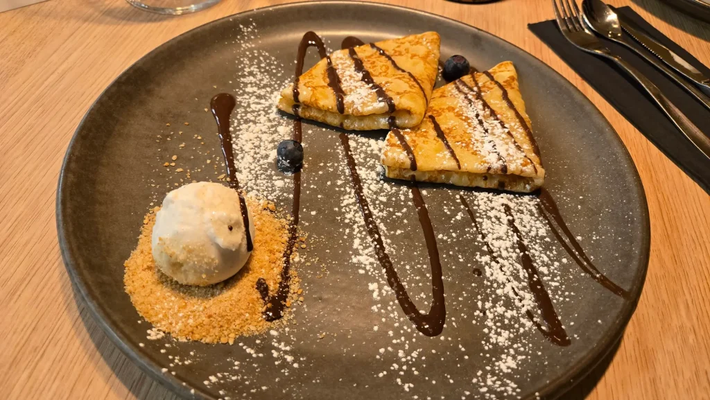 Desserten hos Café Kaiser Hørsholm