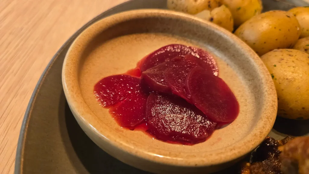Rødbederne hos Café Kaiser Hørsholm