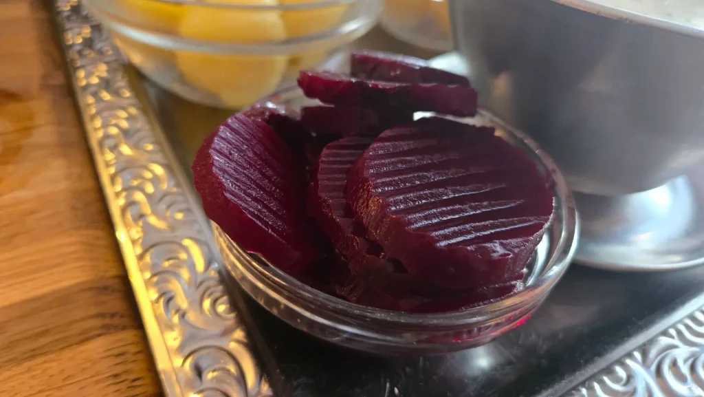 Tilbehøret hos Floras Café & Steakhouse