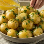Nye kartofler med smør og persille 4