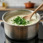 Persillesovs med grøntsagsbouillon 4