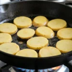 Råstegte kartoffelskiver 3