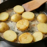 Smørstegte kartofler 3